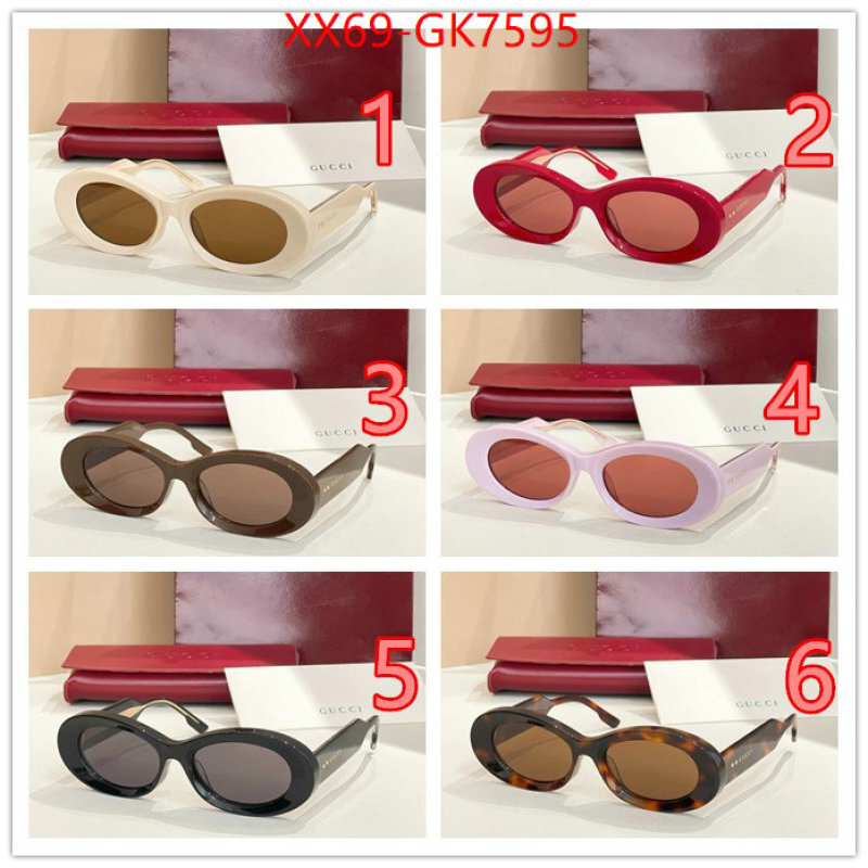 Glasses-Gucci customize best quality replica ID: GK7595 $: 69USD