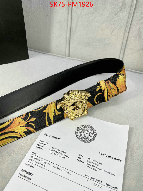 Belts-Versace high quality perfect ID: PM1926 $: 75USD