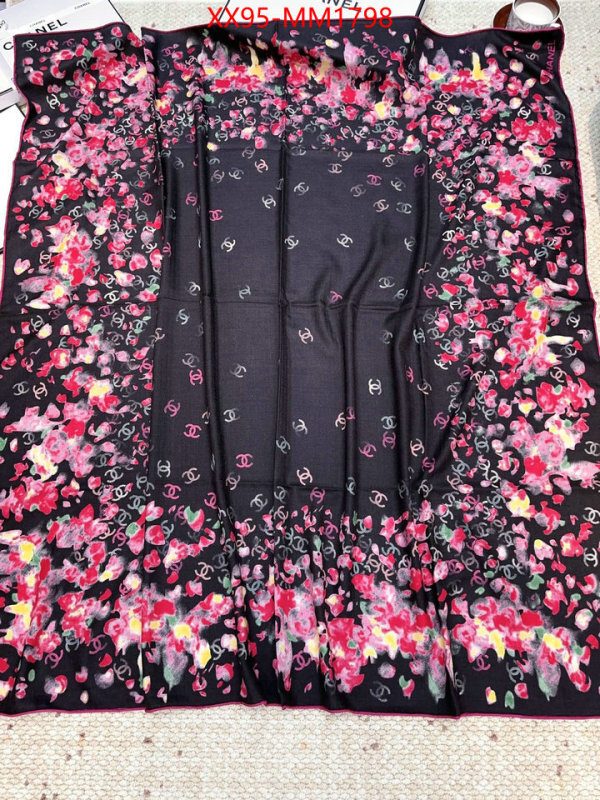 Scarf-Chanel luxury fashion replica designers ID: MM1798 $: 95USD