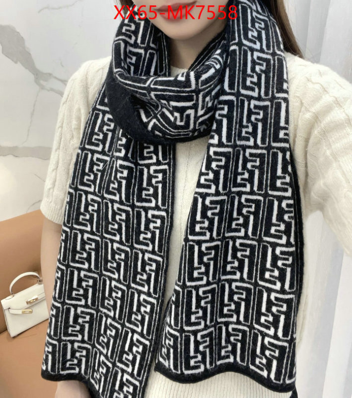 Scarf-Fendi for sale cheap now ID: MK7558 $: 65USD