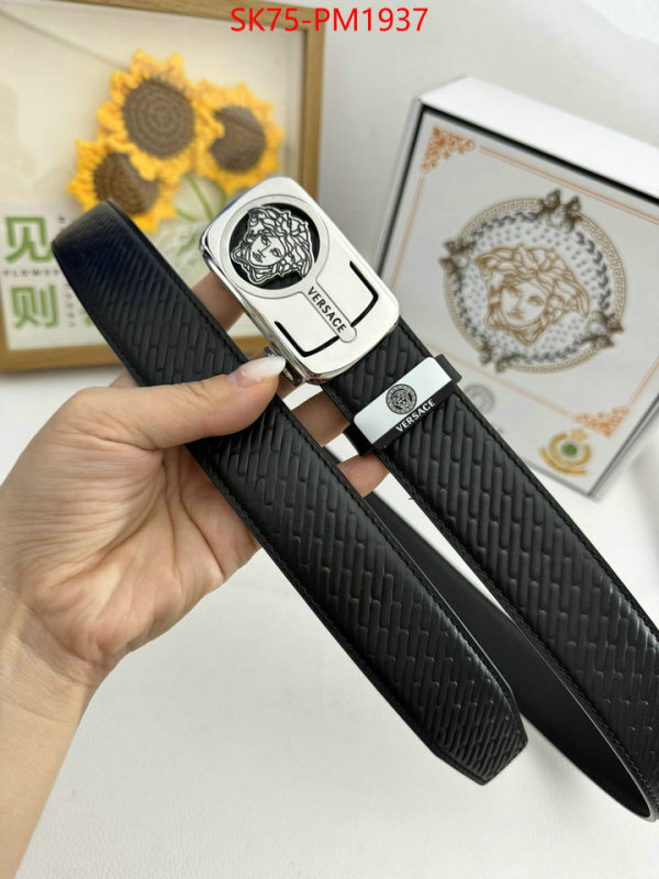 Belts-Versace can you buy knockoff ID: PM1937 $: 75USD