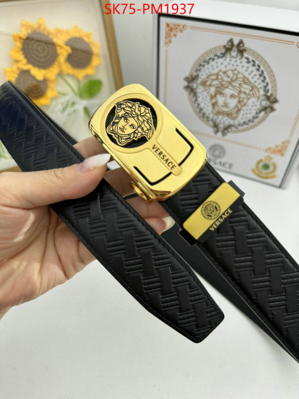 Belts-Versace can you buy knockoff ID: PM1937 $: 75USD