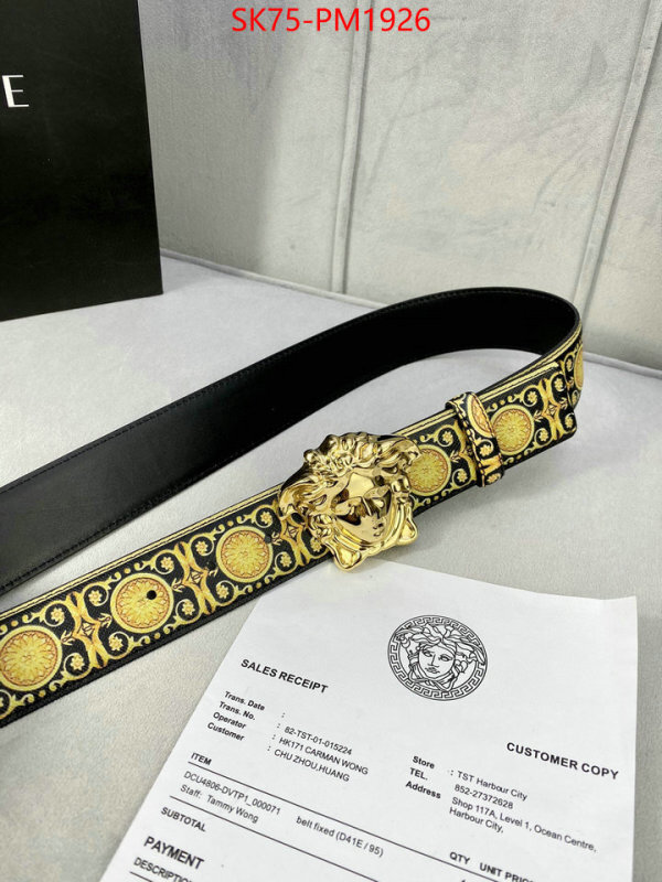 Belts-Versace high quality perfect ID: PM1926 $: 75USD