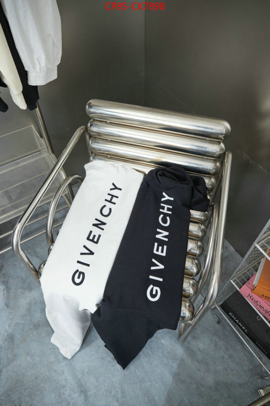 Clothing-Givenchy where could you find a great quality designer ID: CK7898 $: 85USD