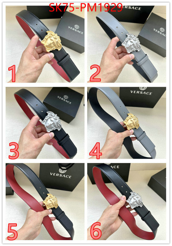Belts-Versace top sale ID: PM1929 $: 75USD