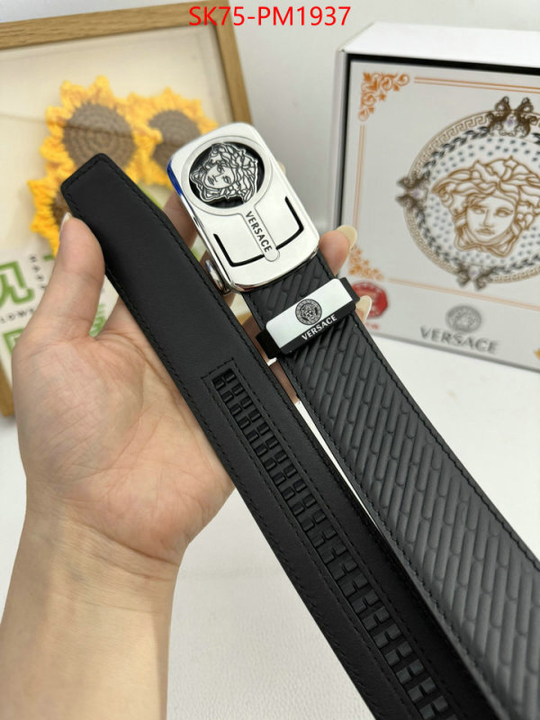 Belts-Versace can you buy knockoff ID: PM1937 $: 75USD