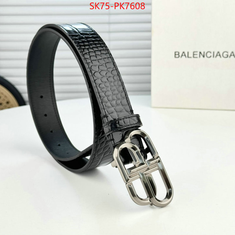 Belts-Balenciaga how to find replica shop ID: PK7608 $: 75USD