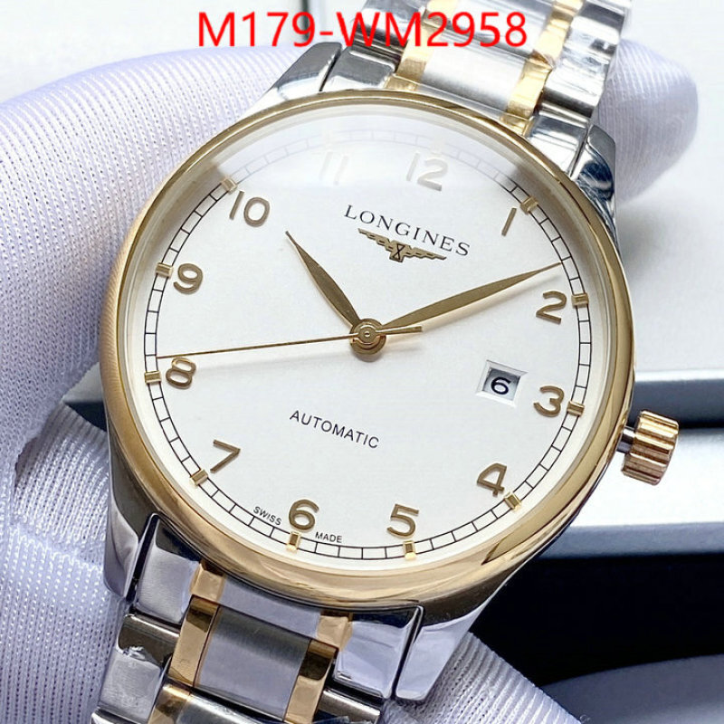 Watch(4A)-Longines where to buy the best replica ID: WM2958 $: 179USD-shoes yupoo Watch(4A)-Longines where to buy the best replica ID: WM2958 $: 179USD