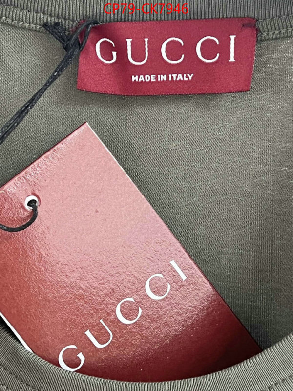 Clothing-Gucci buy replica ID: CK7946 $: 79USD