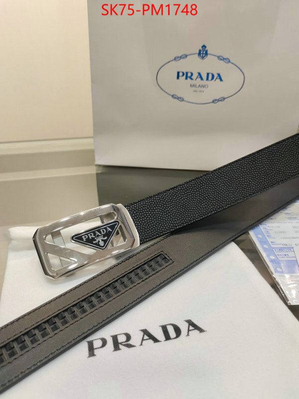 Belts-Prada shop ID: PM1748 $: 75USD