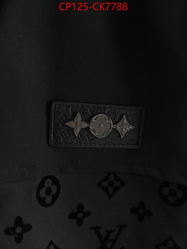 Clothing-LV buy luxury 2024 ID: CK7788 $: 125USD