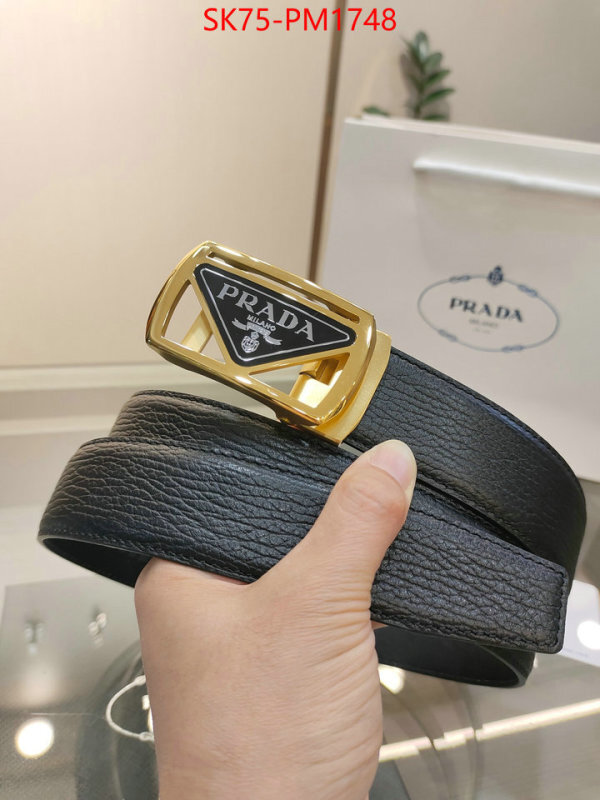 Belts-Prada shop ID: PM1748 $: 75USD