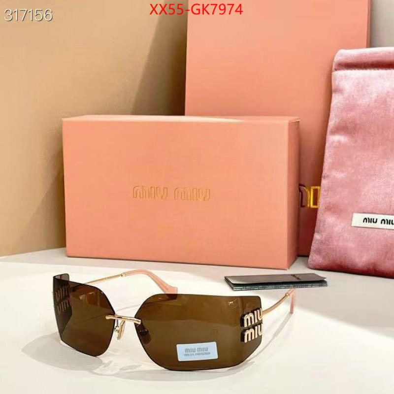 Glasses-Miu Miu replica every designer ID: GK7974 $: 55USD