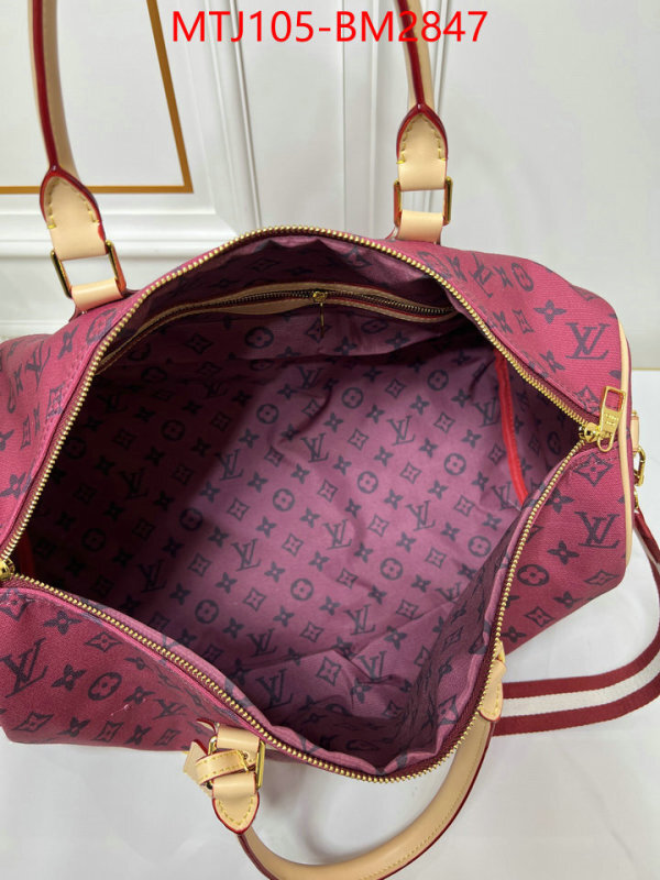 LV Bags(4A)-Keepall BandouliRe 45-50- the best affordable ID: BM2847 $: 105USD,
