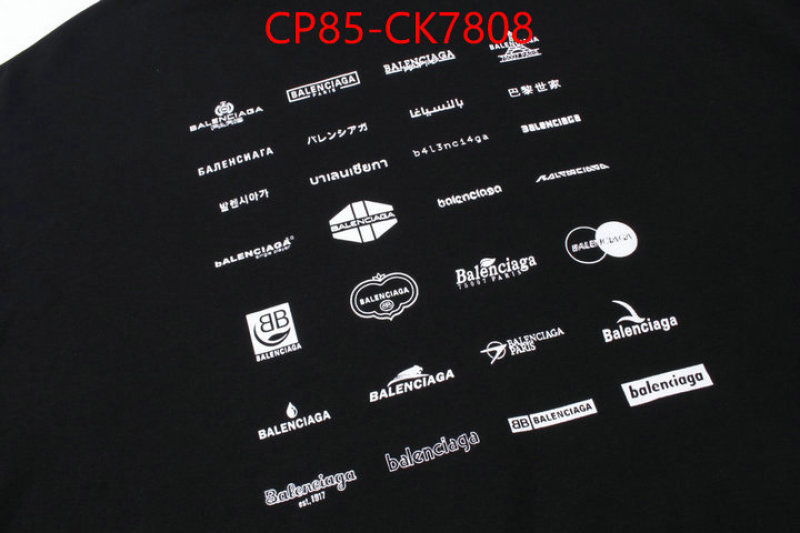 Clothing-Balenciaga the highest quality fake ID: CK7808 $: 85USD