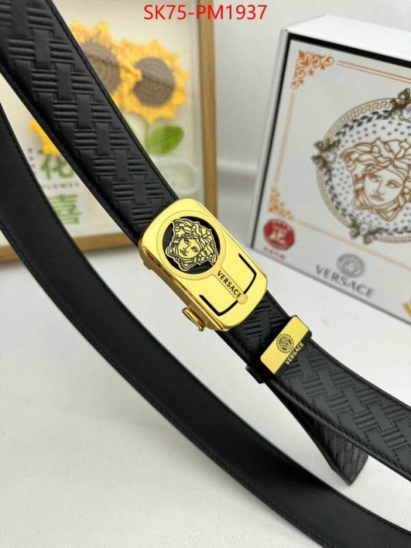 Belts-Versace can you buy knockoff ID: PM1937 $: 75USD