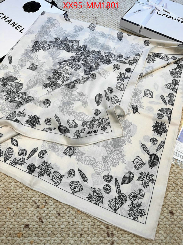 Scarf-Chanel 2024 perfect replica designer ID: MM1801 $: 95USD