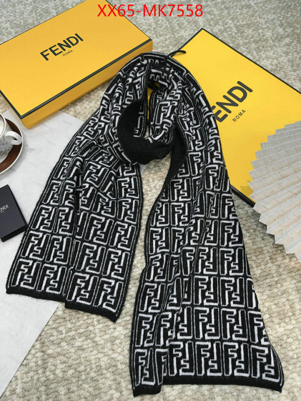 Scarf-Fendi for sale cheap now ID: MK7558 $: 65USD