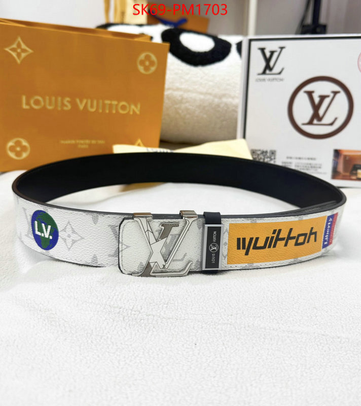 Belts-LV sale outlet online ID: PM1703 $: 69USD