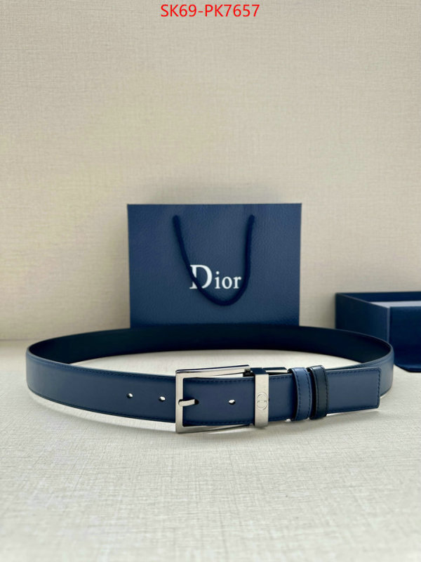 Belts-Dior high quality customize ID: PK7657 $: 69USD