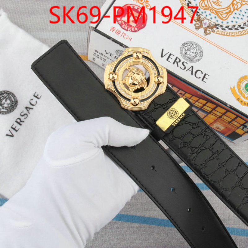 Belts-Versace 2024 aaaaa replica customize ID: PM1947 $: 69USD