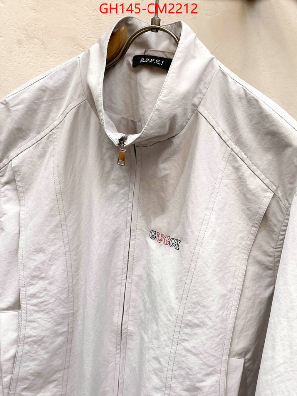 Clothing-Gucci where should i buy replica ID: CM2212 $: 145USD