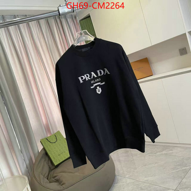 Clothing-Prada best quality fake ID: CM2264 $: 69USD