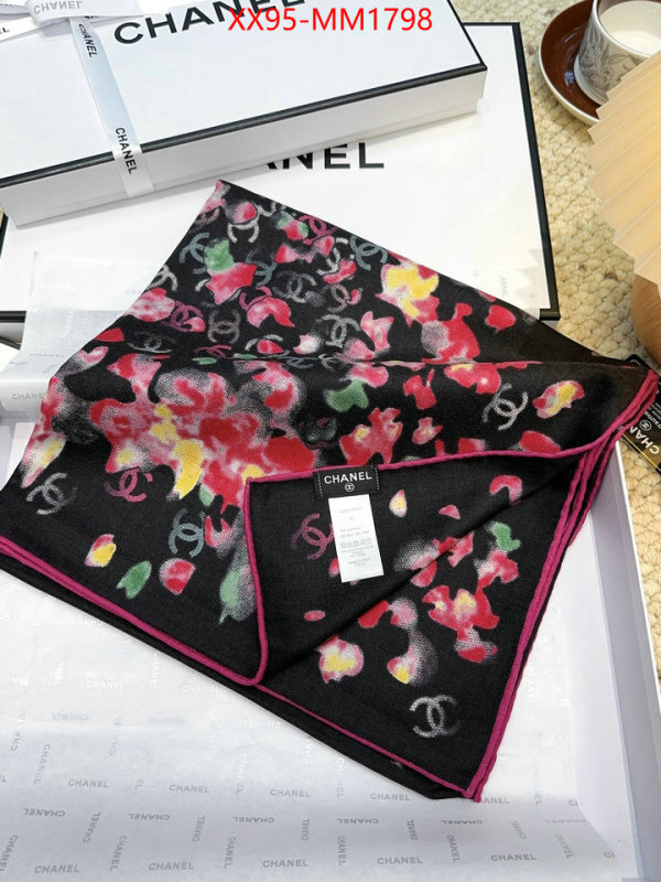 Scarf-Chanel luxury fashion replica designers ID: MM1798 $: 95USD