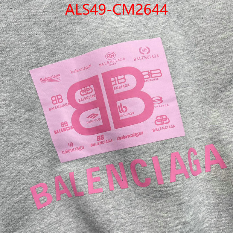 Kids clothing-Balenciaga fake ID: CM2644 $: 49USD
