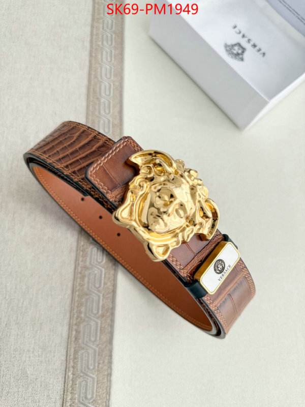 Belts-Versace shop cheap high quality 1:1 replica ID: PM1949 $: 69USD