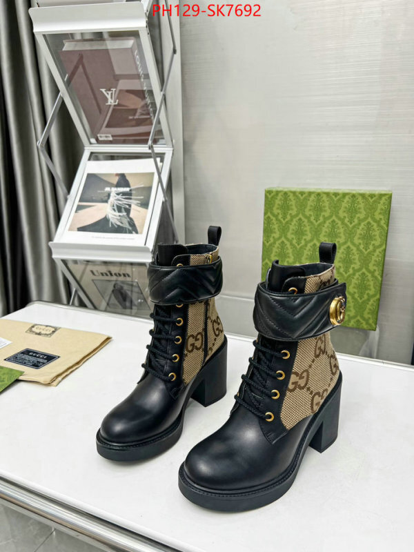 Women Shoes-Gucci where to buy replicas ID: SK7692 $: 129USD