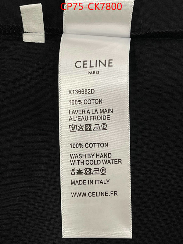 Clothing-Celine best website for replica ID: CK7800 $: 75USD