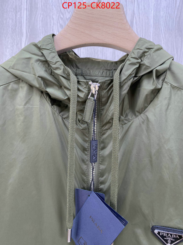 Clothing-Prada customize the best replica ID: CK8022 $: 125USD