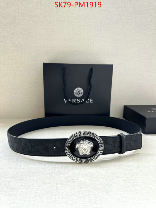 Belts-Versace cheap replica designer ID: PM1919 $: 79USD