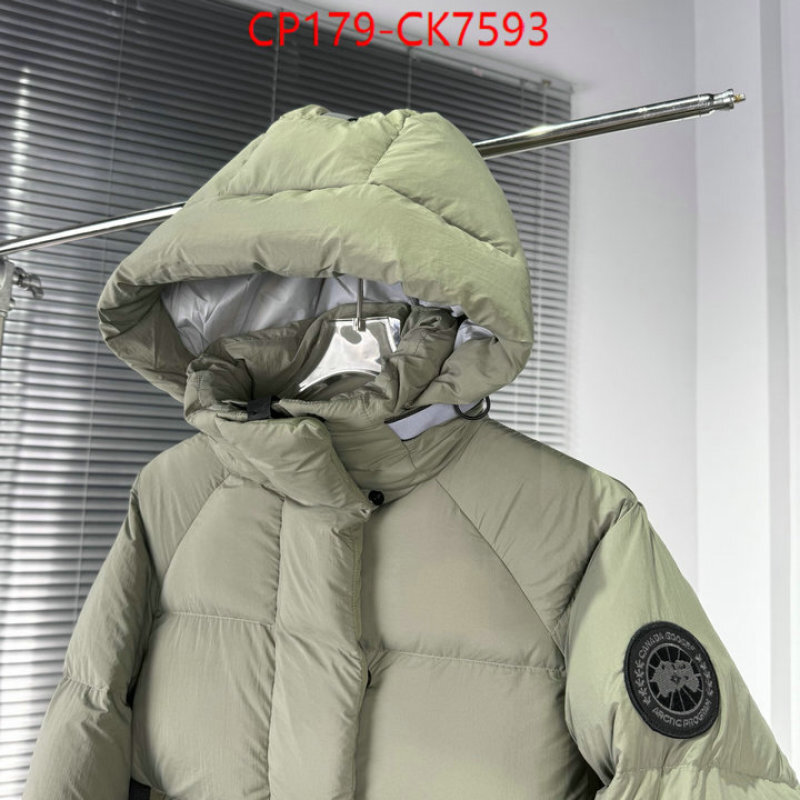 Down jacket Men-Canada Goose perfect ID: CK7593 $: 179USD