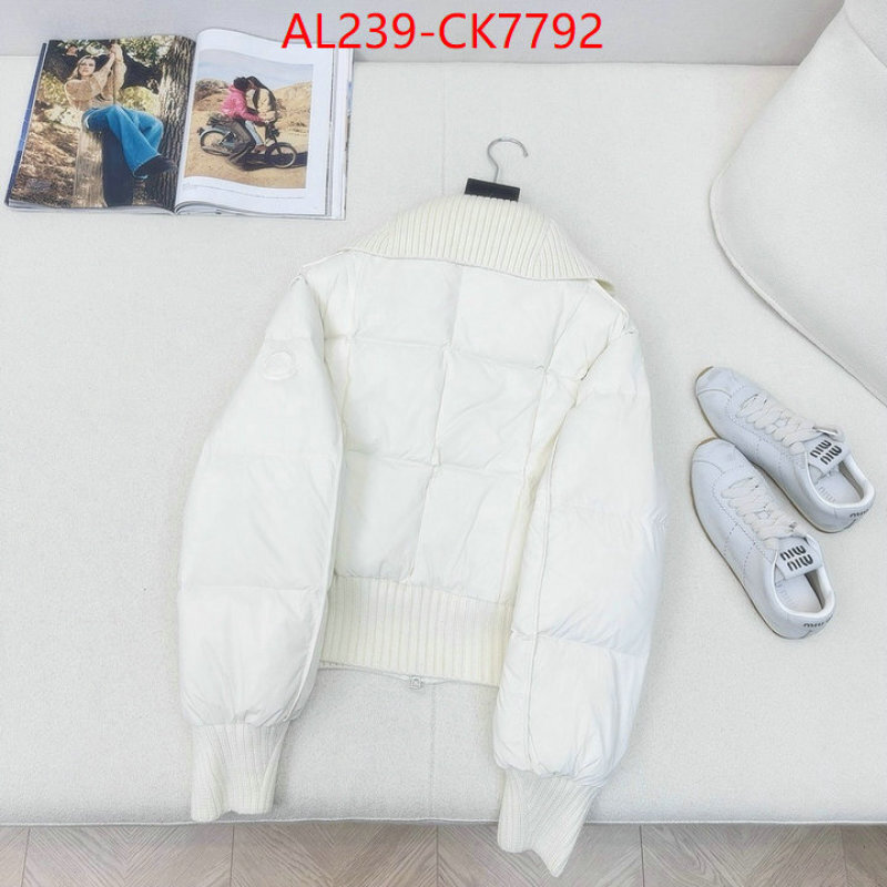 Down jacket Women-Moncler replica 2024 perfect luxury ID: CK7792 $: 239USD