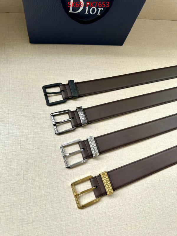 Belts-Dior how to find replica shop ID: PK7653 $: 69USD