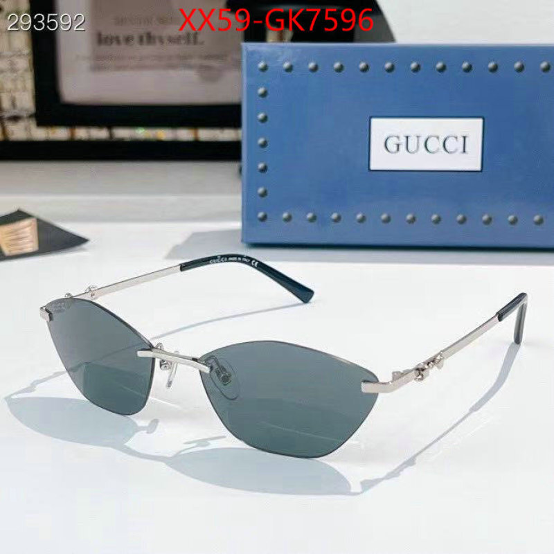 Glasses-Gucci high quality designer replica ID: GK7596 $: 59USD