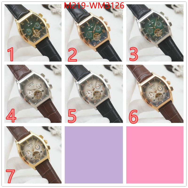 Watch(TOP)-Patek Philippe designer high replica ID: WM3126 $: 219USD-shoes yupoo Watch(TOP)-Patek Philippe designer high replica ID: WM3126 $: 219USD