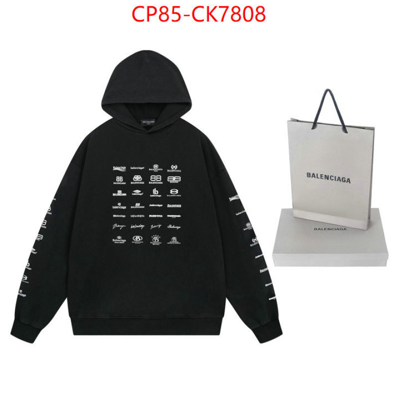 Clothing-Balenciaga the highest quality fake ID: CK7808 $: 85USD