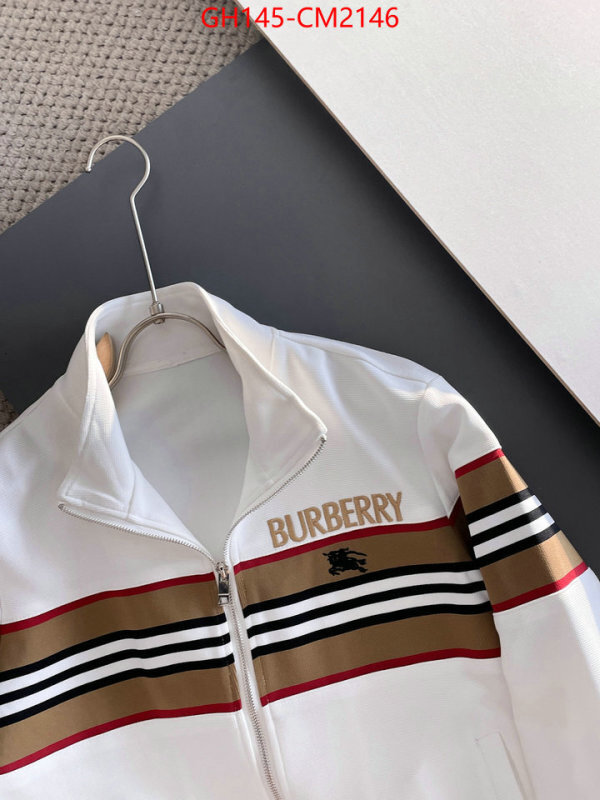Clothing-Burberry replcia cheap ID: CM2146 $: 145USD
