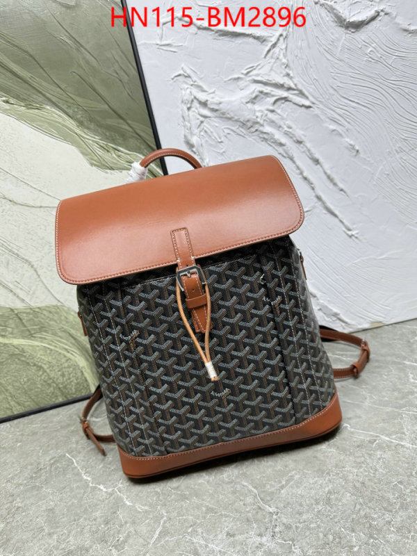 Goyard Bags(4A)-Backpack- shop cheap high quality 1:1 replica ID: BM2896 $: 115USD,