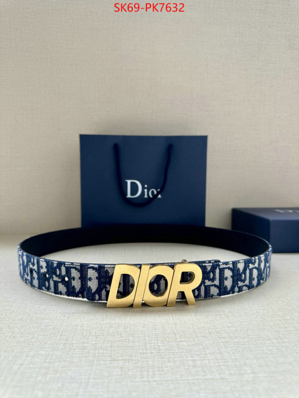 Belts-Dior 2024 aaaaa replica customize ID: PK7632 $: 69USD