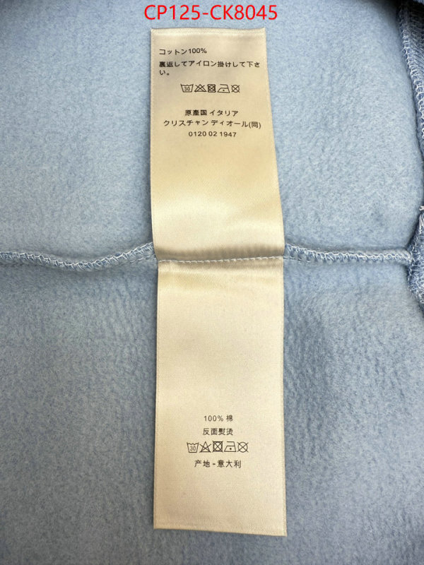 Clothing-Dior online ID: CK8045 $: 125USD