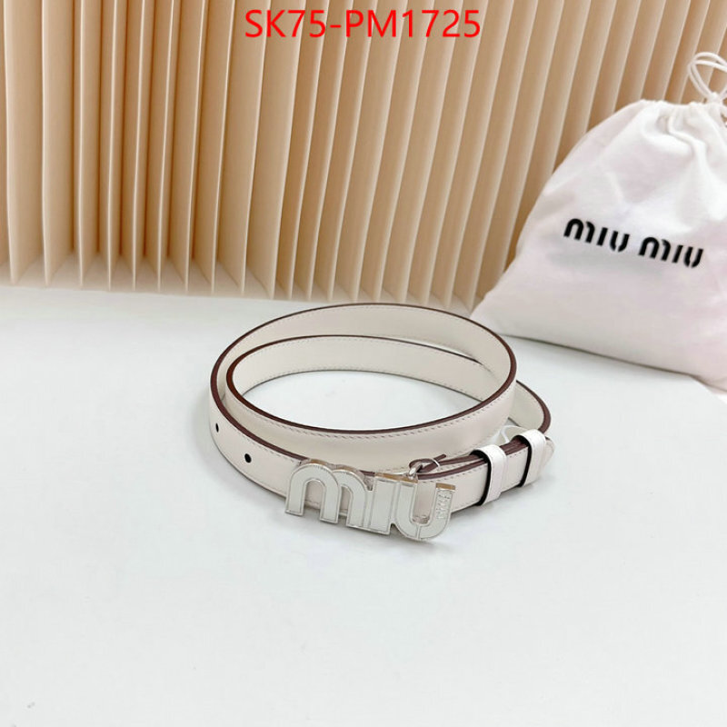 Belts-MIU MIU buy the best high quality replica ID: PM1725 $: 75USD