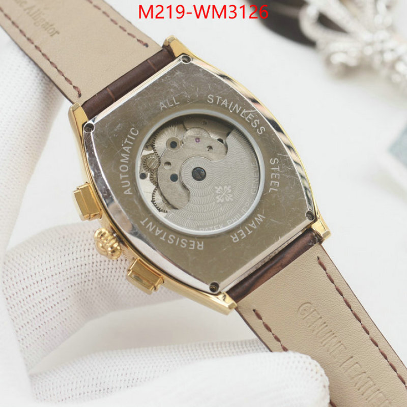 Watch(TOP)-Patek Philippe designer high replica ID: WM3126 $: 219USD-shoes yupoo Watch(TOP)-Patek Philippe designer high replica ID: WM3126 $: 219USD