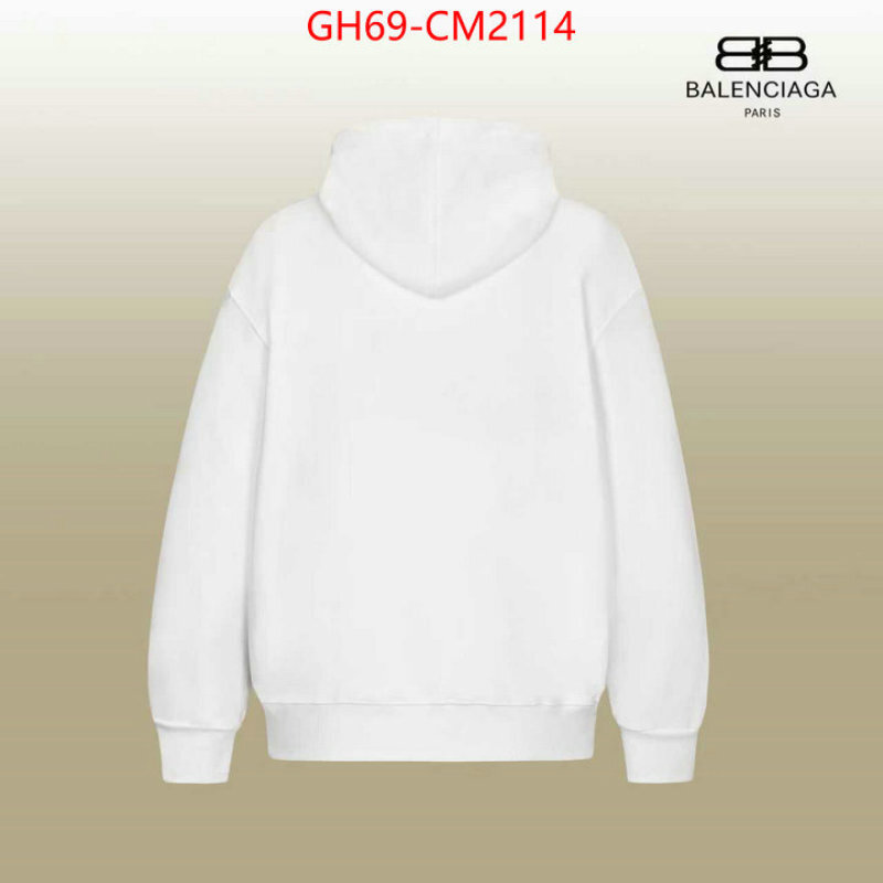 Clothing-Balenciaga buy cheap ID: CM2114 $: 69USD