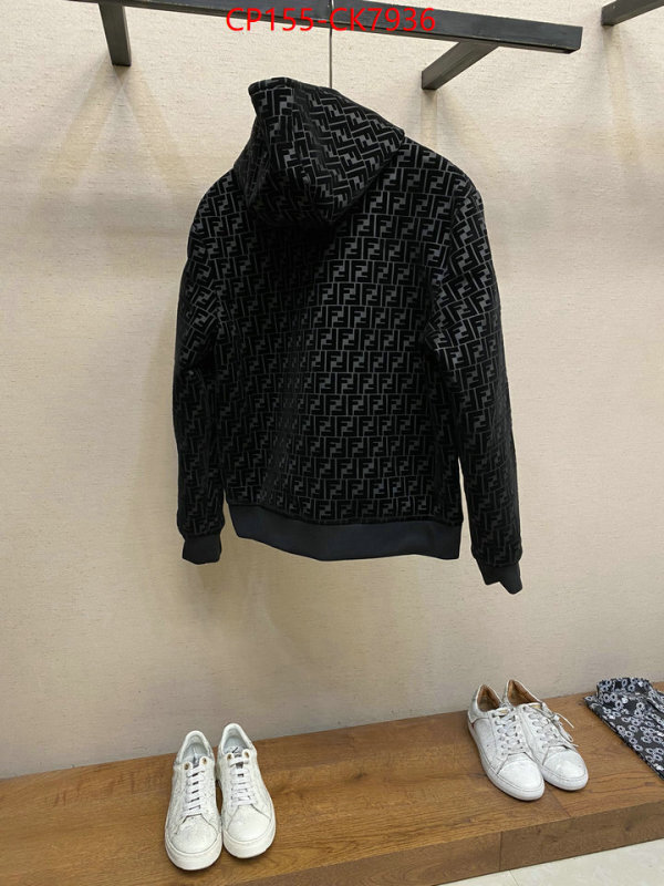 Clothing-Fendi mirror copy luxury ID: CK7936 $: 155USD