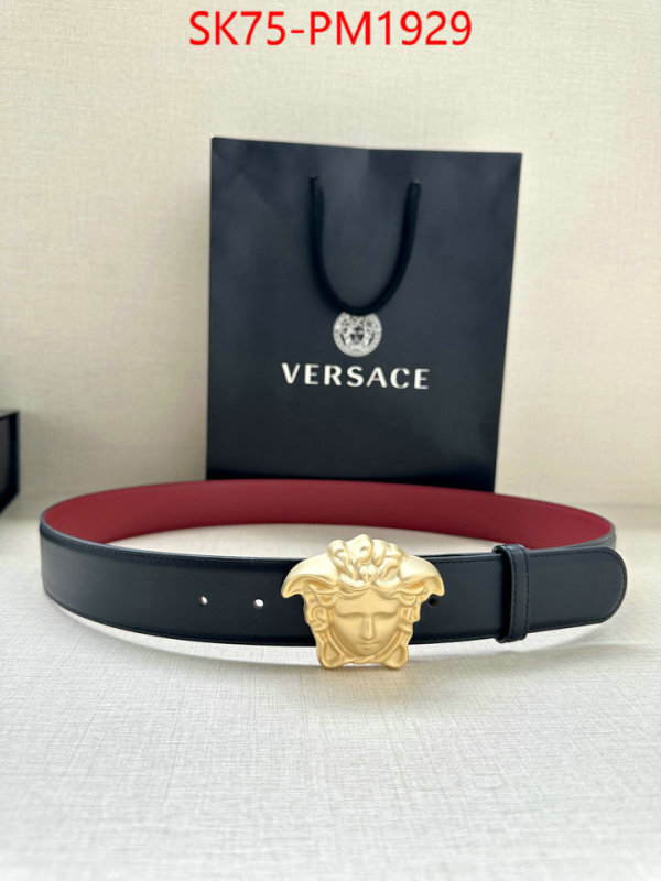 Belts-Versace top sale ID: PM1929 $: 75USD