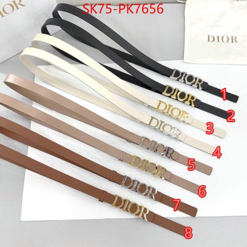 Belts-Dior top perfect fake ID: PK7656 $: 75USD